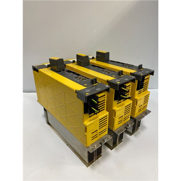 (3) Fanuc #A06B-6124-H209 Servo Amplifier Module