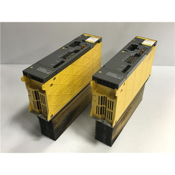 (2) Fanuc #A06B-6096-H106 Servo Amplifier Module