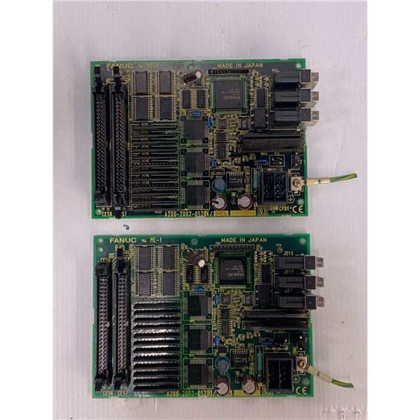 (2) Fanuc # A20B-2002-0520 Circuit Boards