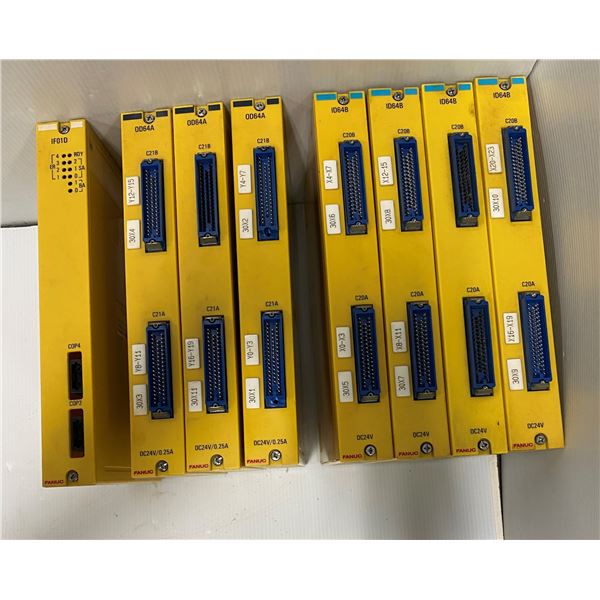 Lot Of (8) Fanuc Modules