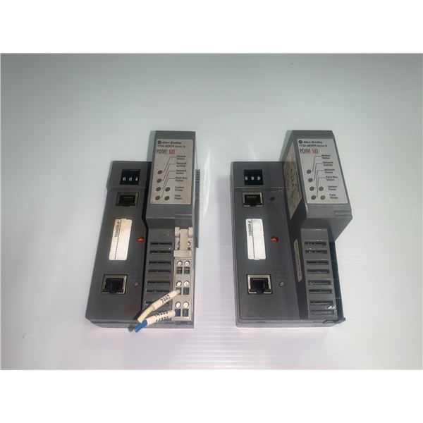 (2) Allen Bradley #1734-AENTR Modules