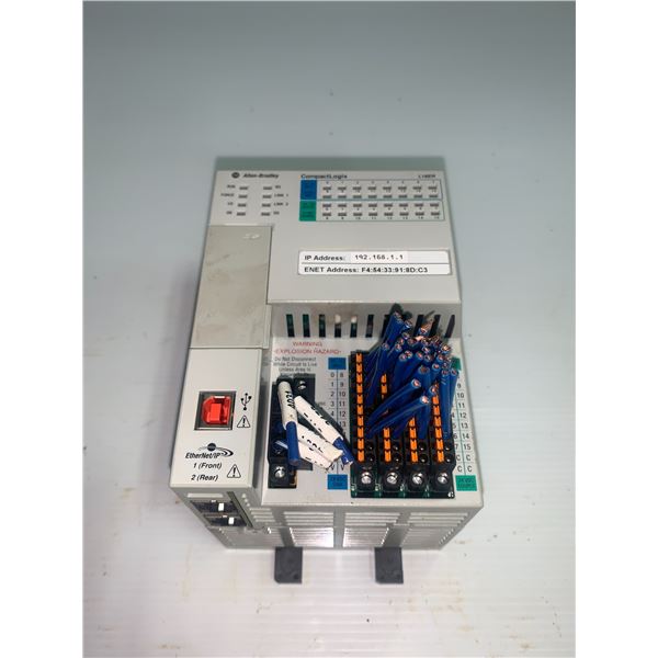 Allen Bradley #1769-L18ER-BB1B CompactLogix 0.5MB DI/O Controller