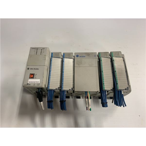 Allen Bradley #1769-L33ER CompactLogix 2MB ENET Controller with Modules as Pictured