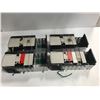 Image 1 : Lot of (4) Allen Bradley Racks With Modules