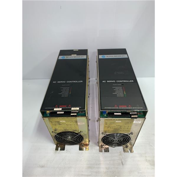 (2) Allen Bradley #1391B-AA45 AC Servo Controller