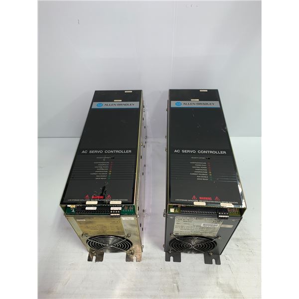 (2) Allen Bradley #1391B-AA45 AC Servo Controller