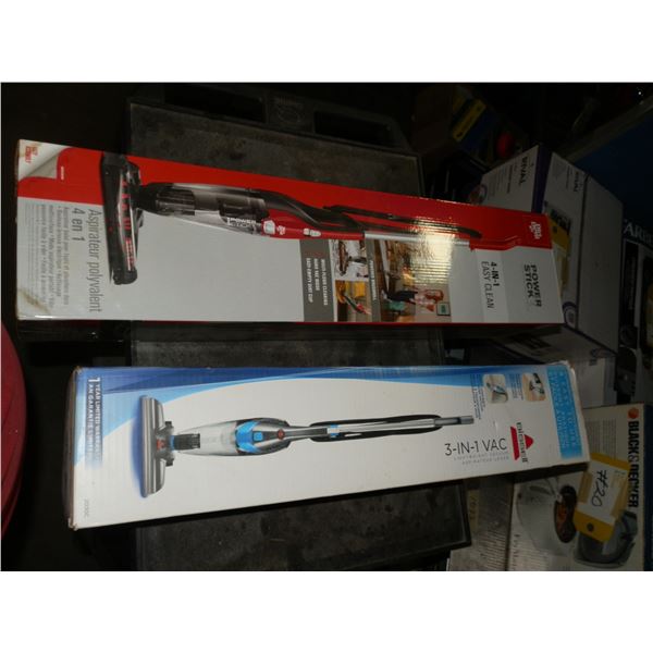 2 Light Weight Vacuums