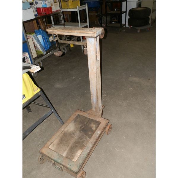 Antique Platform Scale