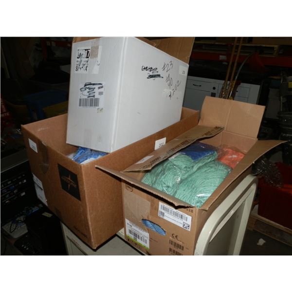 3 Boxes Of mop heads