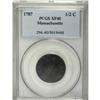 Image 1 : 1787 1/2 C Massachusetts Half Cent XF40 PCGS