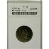 Image 1 : 1797 1/2 C Plain Edge Fine 12 ANACS