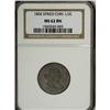 Image 3 : 1804 1/2 C Spiked Chin MS62 Brown NGC