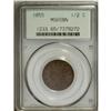Image 1 : 1855 1/2 C MS65 Brown PCGS