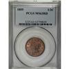 Image 1 : 1855 1/2 C MS63 Red PCGS