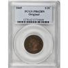Image 3 : 1845 1/2 C Original PR62 Brown PCGS