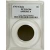 Image 3 : 1793 Chain 1C Periods Good 6 PCGS