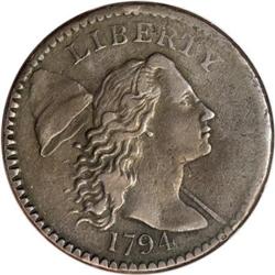 1794 1C S-43 XF40 NGC