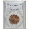 Image 1 : 1852 1C MS65 Red and Brown PCGS