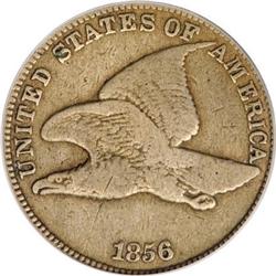 1856 1C Fine 12 PCGS