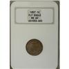 Image 1 : 1857 1C MS62 NGC