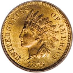 1876 1C MS65 Red PCGS