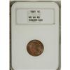 Image 3 : 1881 1C MS66 Red NGC