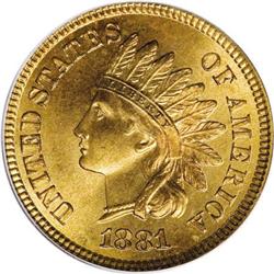 1881 1C MS66 Red PCGS