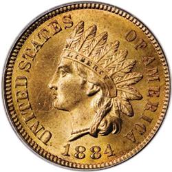 1884 1C MS66 Red PCGS