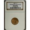 Image 3 : 1896 1C MS66 Red NGC
