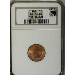 1901 1C MS66 Red NGC