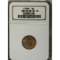 1909 1C MS66 Red NGC