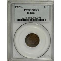 1909-S 1C XF45 PCGS