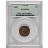 Image 1 : 1871 1C PR64 Red PCGS