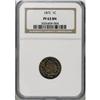 Image 1 : 1872 1C PR63 Brown NGC