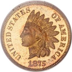 1875 1C PR65 Red PCGS