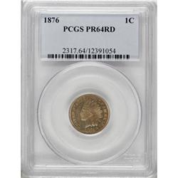 1876 1C PR64 Red PCGS