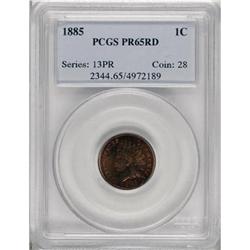 1885 1C PR65 Red PCGS