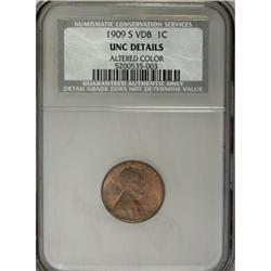 1909-S VDB 1C Unc. Details NCS