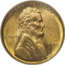 1909-S VDB 1C MS64 Red and Brown PCGS