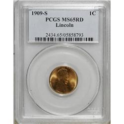 1909-S 1C MS65 Red PCGS