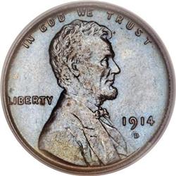 1914-D 1C MS62 Brown PCGS