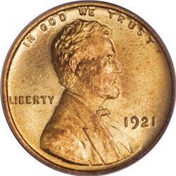 1921 1C MS66 Red PCGS