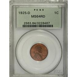 1925-D 1C MS64 Red PCGS