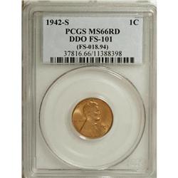 1942-S 1C MS66 Red PCGS