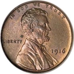 1916 1C PR64 Red and Brown PCGS