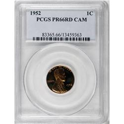 1952 1C PR66 Cameo PCGS