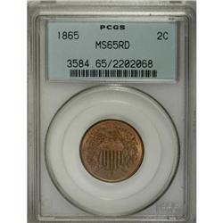 1865 2C MS65 Red PCGS