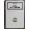 Image 1 : 1851 3CS MS66 NGC