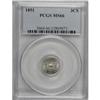Image 1 : 1851 3CS MS66 PCGS