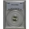 Image 1 : 1853 3CS MS66 PCGS